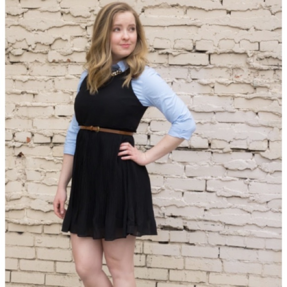 Black Shift Dress